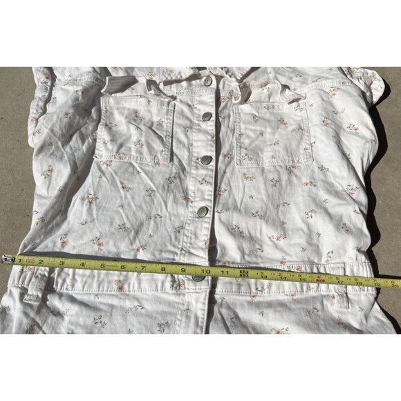 Celebrity Pink Womens XL One Piece Jumpsuit Floral Romper Jumper Button Boho - Picture 9 of 16